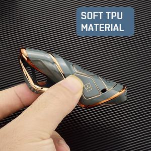 Keyyou-<span class=keywords><strong>coque</strong></span> de porte-clés en TPU de haute qualité, porte-clés de voiture à 3 boutons, pour <span class=keywords><strong>Audi</strong></span> <span class=keywords><strong>A4</strong></span>, B9, A3, 8V, Q3, Q5, Q7, neuf - Product Image 3
