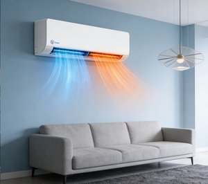 Aire Acondicionado Split de Frecuencia Variable SC, Ahorro de Energía, Refrigeración y Calefacción, R32, US EU A++, 12000 Btu - Product Image 4