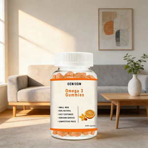 Gummies véganes Lytam OEM à l'oméga <span class=keywords><strong>3</strong></span> pour enfants, gummies à l'oméga <span class=keywords><strong>3</strong></span> DHA, étiquette privée, gummies à l'oméga <span class=keywords><strong>3</strong></span> pour enfants - Product Image 2