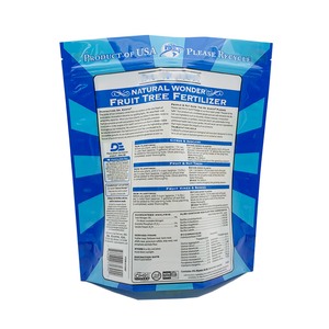 2kg 5kg Big Size Pouch Transparent Material Plastic Standup Self-sealing Packaging Bag With Zipper for Cuttings Fertilizer Seeds - Product Image 2