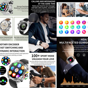 Reloj Inteligente 2 en 1 TWS T95 con Pantalla IPS de 1.52 Pulgadas, Reloj Deportivo para Exteriores con Llamadas, Reproductor de Música, Auriculares, Reloj Inteligente Digital con Auriculares - Product Image 3