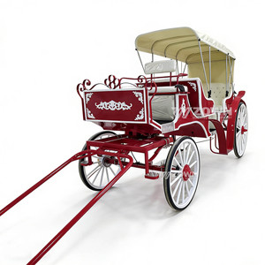 Charrette citrouille Cendrillon électrique personnalisable ZOWN à 4 roues pour mariages et événements, capacité 4-6 personnes - Product Image 2
