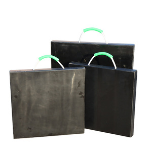 Cần cẩu cribbing ổn định miếng đệm thiết bị nặng OUTRIGGER Pad vuông OUTRIGGER Pad jacking khối cơ sở - Product Image 4