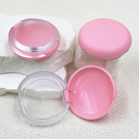 Vente en gros de boîtes à poudre compactes vides de 10 g, forme ronde, boîte à poudre pour fard à joues et fard à paupières, conteneur pour emballage cosmétique, logo personnalisé