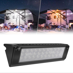 Offre Spéciale pratique <span class=keywords><strong>12</strong></span> <span class=keywords><strong>volts</strong></span> Rv lumières blanc/jaune <span class=keywords><strong>LED</strong></span> scène auvent lumière <span class=keywords><strong>LED</strong></span> RV porche lumière pour <span class=keywords><strong>camping</strong></span>-<span class=keywords><strong>car</strong></span> camion remorque 4x4 - Product Image 1