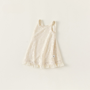 Abito estivo per bambini in stile Mori nuova gonna per bambine abito in pizzo abito scavato - Product Image 2