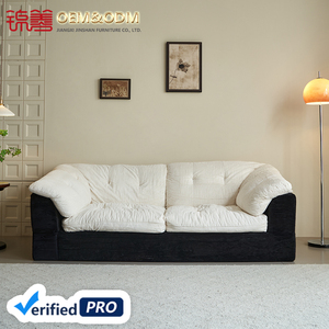 Bộ ghế sofa phòng khách hiện đại cao cấp JINSHAN 2025 OEM, chất liệu vải nhung, đóng hộp hút chân không, gồm giường, ghế sofa, đồ nội thất - Product Image 4