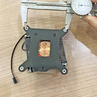 Ventilateur de refroidissement de radiateur tout-en-un mince de 36 mm, faible épaisseur, petite hauteur, pour PC AIO, processeur de bureau, socket LGA1150 1151 1155 1156 1200
