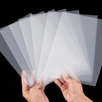 Feuille de film en polycarbonate vierge de qualité optique 100% 0,1 mm-0,5 mm Panneau diffuseur de lumière pour éclairage LED Durable Écologique