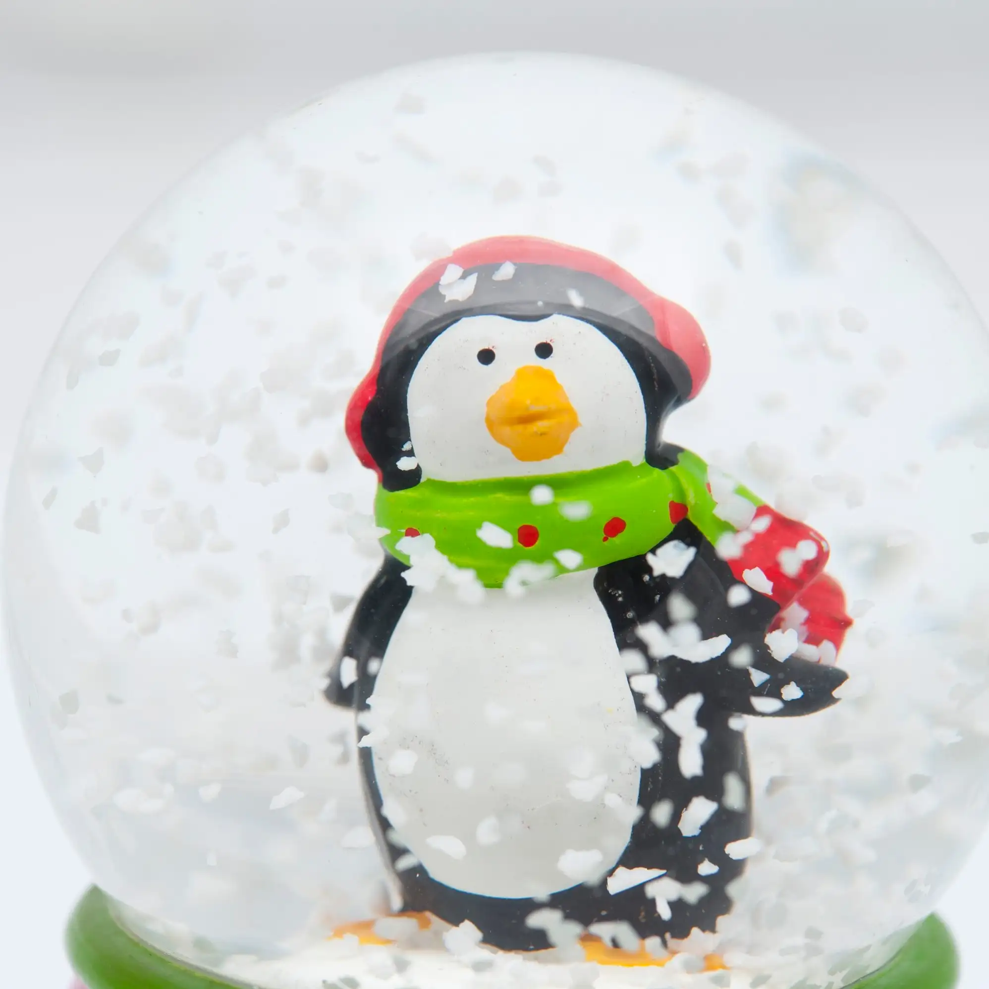 Boule de neige souvenir de pingouin, 20 pièces, boule de neige en résine