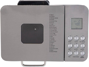 Máquina para Hacer Pan Multifuncional de 2LB, Programable, Totalmente Automática, de Acero Inoxidable, con Conducto de Extracción y Motor Potente - Product Image 2