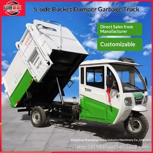 Vehículo de Recolección de Basura, Vehículo de Saneamiento, Triciclo Hidráulico con Caja Autodescargable - Product Image 1