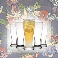 Verre à vin transparent Luminarc 285ml 425ml, design Tulipe, pour bars, restaurants, festivals