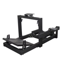 Profilé en aluminium 4080 pour simulateur de conduite, volant, chaise de simulation de course, châssis de simulation, cockpit de simulation de course DIY (sans support de siège)