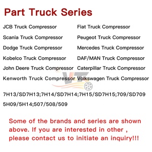 Compresseur d'air AC 24V 8275 8295 pour <span class=keywords><strong>Scania</strong></span> Série G YL Nouveau <span class=keywords><strong>V8</strong></span> 15.6L <span class=keywords><strong>V8</strong></span> Série P Série R Camion Compresseur d'air pour <span class=keywords><strong>Scania</strong></span> - Product Image 4
