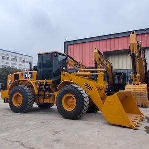 รถตักล้อยาง CAT 966H มือสอง ราคาประหยัด ประสิทธิภาพสูง กำลัง 92 กิโลวัตต์ น้ำหนัก 10300 กิโลกรัม รับประกัน 1 ปี พร้อมมอเตอร์และปั๊ม - Product Image 2