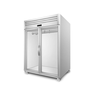 Frigorifero Commerciale per Carne con Porta in Vetro e Acciaio Inox, Espositore Refrigerato per Macellerie - Product Image 5