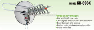 Factory Price Db Gain Dbi Channels HD ANTENNA <b>TV</b> Antena HDTV Aerial Outdoor <b>Remote</b> <b>Control</b> High Gain <b>TV</b> Antenna - Product Image 2