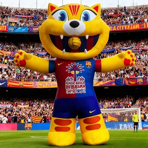 Costume de mascotte gonflable réaliste de personnage de dessin animé pour activités de plein air, attractions touristiques et publicité promotionnelle - Product Image 5