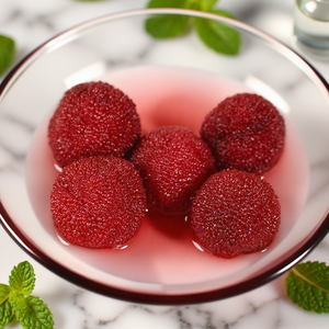 Precio de fábrica Frutas enlatadas dulces Enlatadas Bayberry Red Bayberry Arbutus Waxberry Conservado en almíbar ligero - Product Image 1