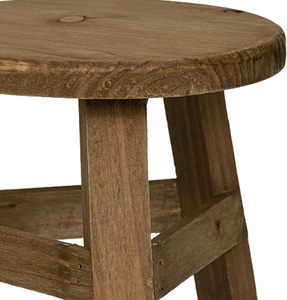 Support de plantes d'intérieur en <span class=keywords><strong>bois</strong></span> de pin sculpté à la main, <span class=keywords><strong>tabouret</strong></span>, support pour plantes en pot, décoration rustique style ferme, support décoratif pour plantes, carton - Product Image 5