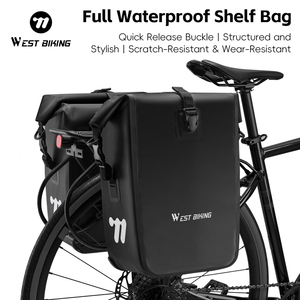 WEST BIKING 28L 全防水自行车包 快拆式户外骑行徒步自行车后架包配件 - Product Image 6