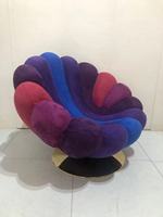 Fauteuil paresseux moderne en tissu - Inclinable, pivotant à 360°, design modulaire, confort extra doux, idéal pour la chambre et le salon