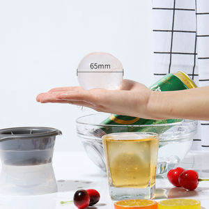 Moldes de silicona para hielo con rejillas circulares, fáciles de desmoldar, ideales para bebidas heladas de verano en el hogar. - Product Image 3