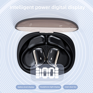 الألعاب الرياضية سماعات مقاومة للماء سماعات الأذن الرياضية الذكية المفتوحة سماعات ستيريو لاسلكية وظيفة الصوت أدى سماعة الرأس - Product Image 4