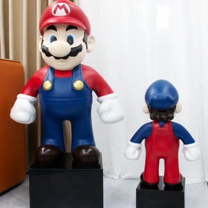 Tirelire de dessin animé moderne Art déco <span class=keywords><strong>Super</strong></span> <span class=keywords><strong>Mario</strong></span> <span class=keywords><strong>Bros</strong></span> <span class=keywords><strong>Figurine</strong></span> en résine Mobilier de bureau pour salon Arche Porche Home Furnish - Product Image 6