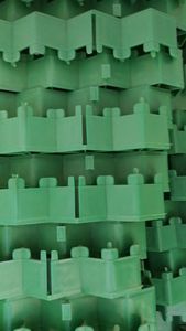 Tapis d'herbe équestre en <span class=keywords><strong>plastique</strong></span> pour enclos de chevaux <span class=keywords><strong>Dalle</strong></span> de gravier Stabilisateur de sol Contrôle de la boue Grilles de sol Géogrille Terrassement - Product Image 6