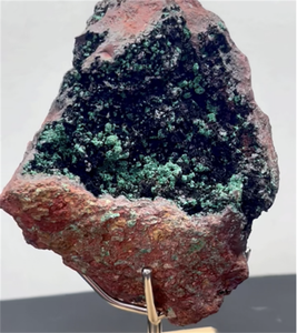 מינרלים ירוקים טבעיים מלכיט וויביאנייט טבעי דגימות מינרלים ריפוי גבישי קוורץ אבן גלם למכירה - Product Image 1