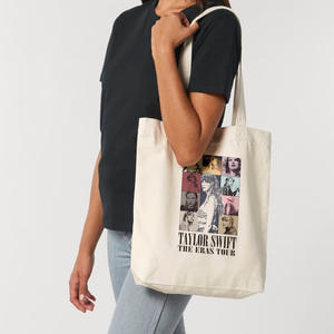 Hot Sale Promotional Personalized Blank Plain Cotton Canvas <b>Bags</b> <b>Recycled</b> Shopping Cotton <b>Tote</b> <b>Bags</b> With Custom Printed Logo - Product Image 2