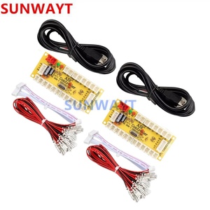 Arcade Tủ Kit USB Encoder 20 x Push nút + cần điều khiển + USB Encoder Board Arcade phím điều khiển và nút Kit - Product Image 6