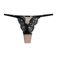 Culotte femme string taille basse Sexy Secret V lettre G-string Lingerie slip sans couture culotte femmes glace dentelle sous-vêtements 0650