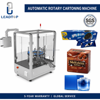 Machine d'emballage semi-automatique personnalisée à 8 postes avec séparateur de cartons à plateau tournant à changement rapide pour grandes boîtes