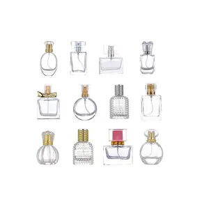Wholesale customizable 25ml 30ml 50ml 100ml high quality empty perfume spray bottle perfume glass bottles
