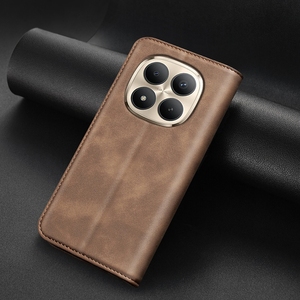 Étui de téléphone portable à rabat en cuir PU avec porte-cartes et couvercle magnétique pour Redmi Note 15 Pro Plus Poco <span class=keywords><strong>M8</strong></span> Pro 5G - Product Image 5