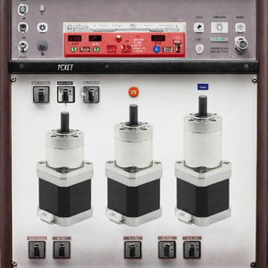 มอเตอร์สเต็ปเปอร์ HLTNC <span class=keywords><strong>42HS48</strong></span> อัตราทด 5:1 แบบแพลนเนทารี่ Nema 17 พร้อมเกียร์ลดความเร็ว 5 แรงม้า ติดตั้งแบบเอียง สำหรับร้านซ่อมเครื่องจักร - Product Image 3