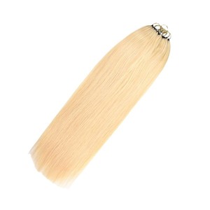 Máquina de extensión de <span class=keywords><strong>cabello</strong></span> de plumas europeas Remy no plegable de tres generaciones, doble trama blanqueada, oro blanco, <span class=keywords><strong>cabello</strong></span> <span class=keywords><strong>roto</strong></span> sin costuras - Product Image 5