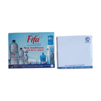Bloc-notes adhésif de haute qualité avec couverture rigide, bloc-notes avec autocollants