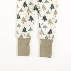 Đồ ngủ trẻ em bằng tre Miozing, chất liệu mềm mại, co giãn, bộ liền thân cho bé sơ sinh, quần áo trẻ em bán buôn, quần áo trẻ em bằng tre - Product Image 4