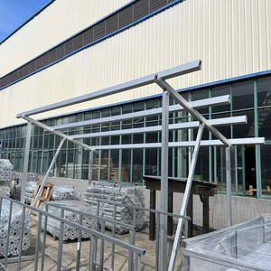 Support de <span class=keywords><strong>carport</strong></span> <span class=keywords><strong>solaire</strong></span> photovoltaïque en aluminium pour 1 ou <span class=keywords><strong>2</strong></span> <span class=keywords><strong>voitures</strong></span>, structure de montage pour système de <span class=keywords><strong>carport</strong></span> <span class=keywords><strong>solaire</strong></span> - Product Image 4