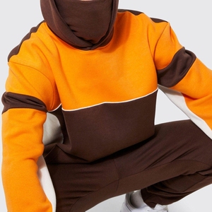 Conjunto Deportivo Personalizado con Logotipo Bordado para Hombre, Chaqueta con Capucha y Pantalones, Sudadera Holgada, Pantalones Deportivos - Product Image 5