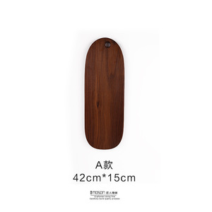 เขียงไม้วอลนัทสีดำสนิท ขนาด 42 ซม. x 15 ซม. รุ่น A สำหรับใช้ในครัว - Product Image 1