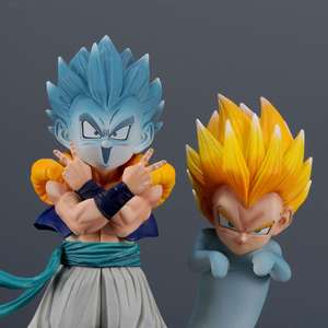 Figura de Acción Coleccionable de <span class=keywords><strong>Gotenks</strong></span> Super Saiyan de Dragon Ball Z con Fantasma, Regalo para Fans del Anime - Product Image 3
