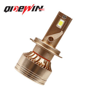 Qidewin H11 <b>LED</b> <b>Headlights</b> 12000 Lm 50W Gold Plated Car Lights For Automotive Use - Product Image 5