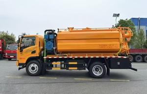Camion de dragage, de nettoyage et d'aspiration des eaux usées combiné Delong, capacité de 12 mètres cubes - Product Image 5