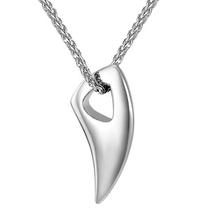 Uomini Gioielli Hip Hop Della <span class=keywords><strong>Collana</strong></span> del <span class=keywords><strong>Lupo</strong></span> Tiger Orso Artiglio Dente del pendente della <span class=keywords><strong>collana</strong></span> - Product Image 2