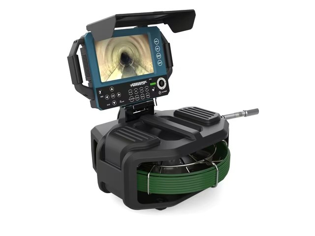 Industrial Video Endoscope with Night Vision 23mm Inspection Camera 40Mts Cable 8 Inch Display OEM & ODM Supported